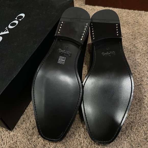 Coach Metropolitan Derby Black Dress Shoes (Men’s size 11) - Picture 6 of 8